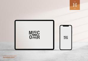 Yogi_design (chihiro2222)さんの音楽家が仕事を探すサイト　MUSIC∞OFFER　のロゴへの提案