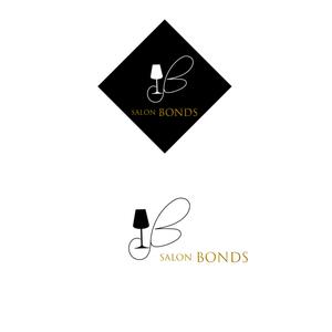 Takafumi (takasky830)さんの新たにオープンするクラブ　『Salon Bonds』のロゴへの提案