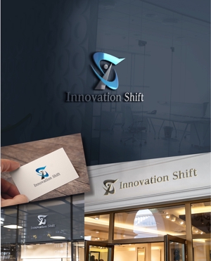 RYUNOHIGE (yamamoto19761029)さんの社会にイノベーションでパラダイム・シフトを起こすを「Innovation Shift Inc」のロゴへの提案