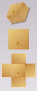 Okiku design (suzuki_000)さんの出産祝いのギフトのパッケージデザイン　「純金」です。への提案