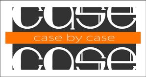 amazak0204さんの「 case by case 」のロゴ作成への提案