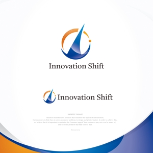 ハナトラ (hanatora)さんの社会にイノベーションでパラダイム・シフトを起こすを「Innovation Shift Inc」のロゴへの提案