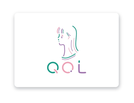 新規開業美容院 Qol 文字のロゴ イラストデザインの依頼 外注 ロゴ作成 デザインの仕事 副業 クラウドソーシング ランサーズ Id