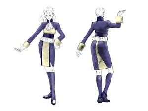 lennyさんの秋葉原メイド喫茶用　メイド服デザインへの提案