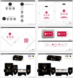 山下素尚 (Lindenbaum)さんの中華まんじゅう店の袋、箱などのパッケージデザインへの提案