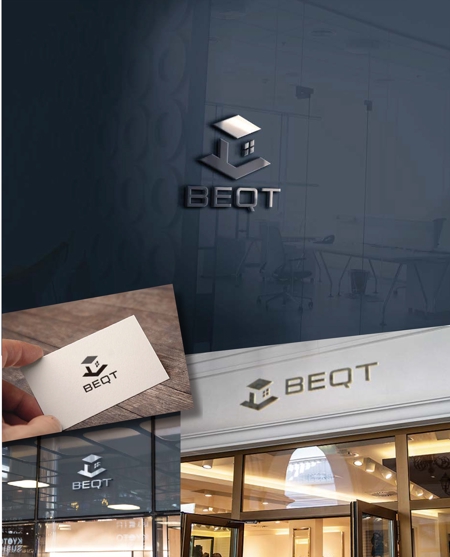 RYUNOHIGE (yamamoto19761029)さんの新築住宅の新ブランド「BEQT」のロゴへの提案