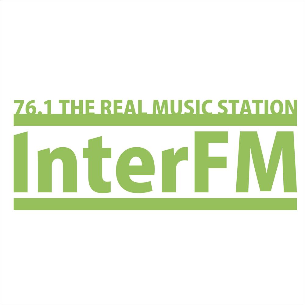 「76.1 THE REAL MUSIC STATION InterFM」のロゴ作成