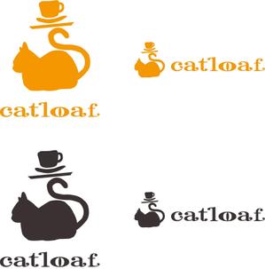 NPO法人後方支援センター  (yasrumaru-promotion)さんのカフェ「catloaf cafe」のロゴ（商標登録予定なし）への提案