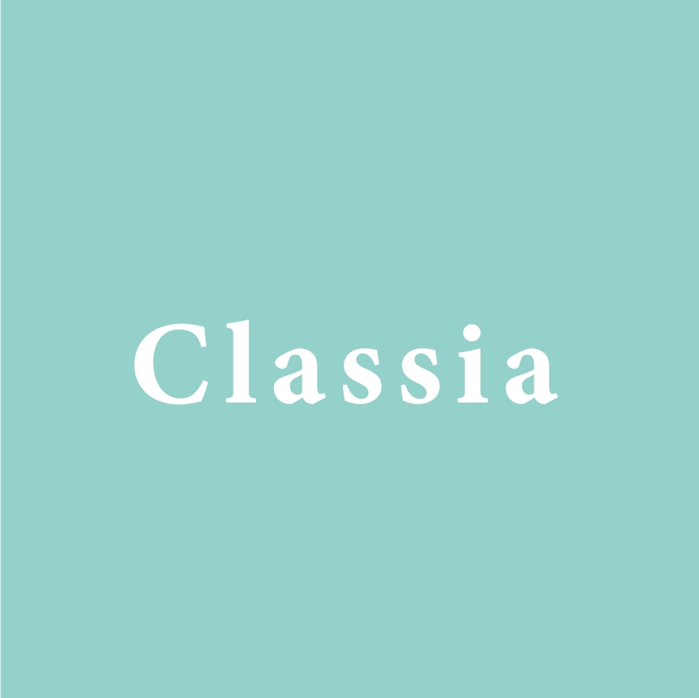 ファッションブランド「Classia」のロゴ