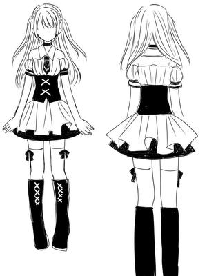 anna666111さんの秋葉原メイド喫茶用　メイド服デザインへの提案