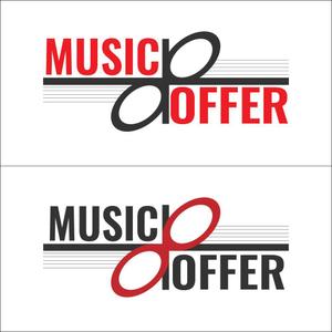 原田慶子 (h-keiko)さんの音楽家が仕事を探すサイト　MUSIC∞OFFER　のロゴへの提案