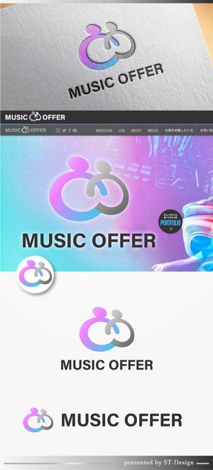 ST-Design (ST-Design)さんの音楽家が仕事を探すサイト　MUSIC∞OFFER　のロゴへの提案