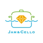 パフボール (nana_skr)さんのジャムとレモンチェッロのお店の看板に使用する「Ｊａｍ＆Ｃｅｌｌｏ」のロゴへの提案