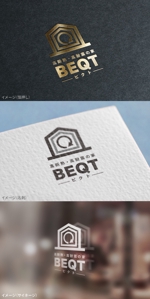 mogu ai (moguai)さんの新築住宅の新ブランド「BEQT」のロゴへの提案