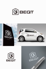 eldordo design (eldorado_007)さんの新築住宅の新ブランド「BEQT」のロゴへの提案