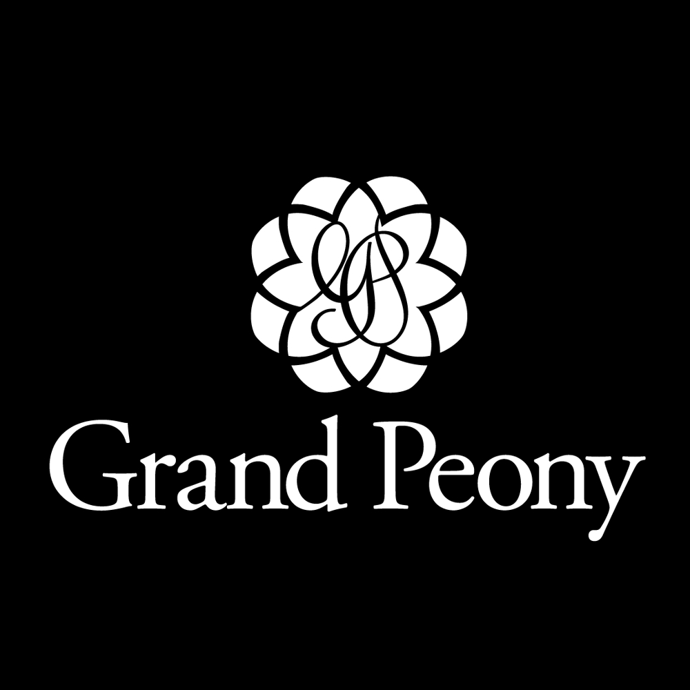 「Grand Peony」のロゴ作成