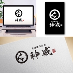 Hi-Design (hirokips)さんの飲食店「北海道ぶた丼  神威」のロゴ への提案