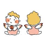 シェル (nanako_0721)さんのスマホ関連グッズのデザイン　赤ちゃん天使への提案