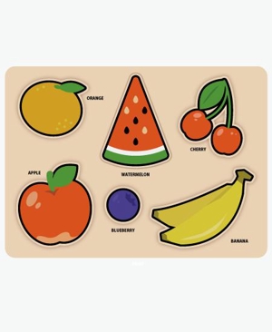 masato_illustrator (masato)さんの木製パズルに使用するフルーツのイラストへの提案