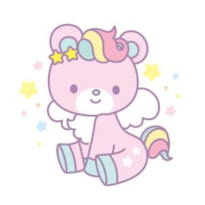いなば (178manami)さんの【Youtube用のキャラ作成依頼】ペガサス＋クマのキャラの作成をお願いします。への提案