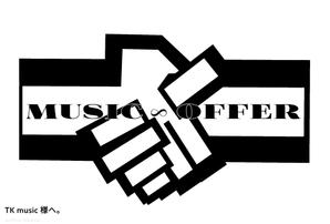 オフィス・タカヒロ (office_takahiro)さんの音楽家が仕事を探すサイト　MUSIC∞OFFER　のロゴへの提案