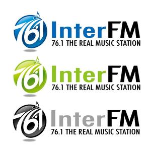 K-J (king_j)さんの「76.1 THE REAL MUSIC STATION InterFM」のロゴ作成への提案