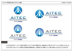 kometogi (kometogi)さんの会社名のロゴマーク＆ロゴタイプ作成の依頼への提案