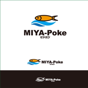 kora３ (kora3)さんの道の駅の新店舗「MIYA-Poke」のロゴへの提案