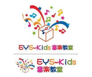 ten (t_1023)さんのEYS-Kids音楽教室のロゴへの提案