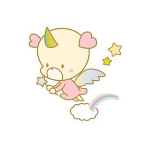 福田やす (fukuyasu)さんの【Youtube用のキャラ作成依頼】ペガサス＋クマのキャラの作成をお願いします。への提案