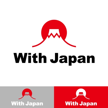 小島デザイン事務所 (kojideins2)さんの日本に関する情報発信キャンペーン「With Japan」のロゴへの提案