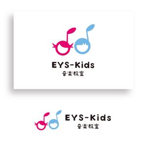 angie design (angie)さんのEYS-Kids音楽教室のロゴへの提案