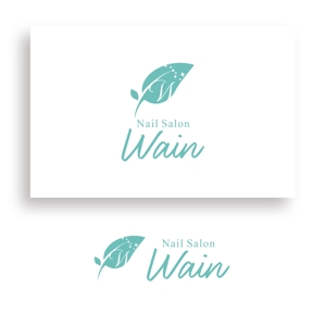 angie design (angie)さんのネイルサロンWain(ウェイン)のロゴ募集！への提案