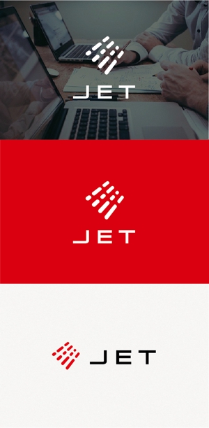 tanaka10さんのIT企業「株式会社日本技術者団 (略称 JET)」のロゴへの提案