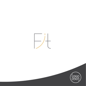 ロゴロゴ (yottofuruya)さんの会員制トレーニングジム「Fit」のロゴへの提案