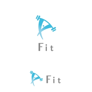marutsuki (marutsuki)さんの会員制トレーニングジム「Fit」のロゴへの提案