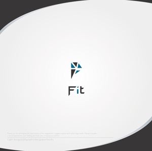 XL@グラフィック (ldz530607)さんの会員制トレーニングジム「Fit」のロゴへの提案