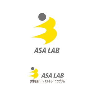 studio-air (studio-air)さんの女性専用のトレーニングジム「ASA LAB」のロゴへの提案