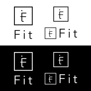mochiko (5beb1e8e8cf78)さんの会員制トレーニングジム「Fit」のロゴへの提案