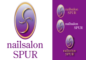 Shigeki (Shigeki)さんの「nailsalon SPUR」のロゴ作成への提案