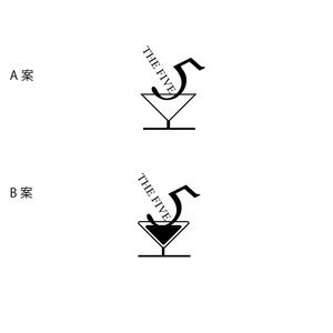 FURCRAEA.TOKYO (nobolu_technicalart)さんの京都祇園の会員制バーTHE FIVEのロゴ制作への提案