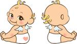 elbo (wk_jam)さんのスマホ関連グッズのデザイン　赤ちゃん天使への提案