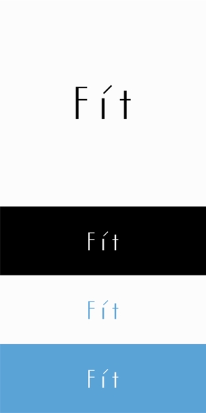 designdesign (designdesign)さんの会員制トレーニングジム「Fit」のロゴへの提案