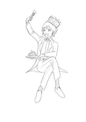 maxsk8maxさんのスイーツ大好きで知的な《Sweets王子》のキャラクターへの提案