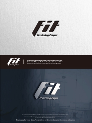 m_mhljm (m_mhljm)さんの会員制トレーニングジム「Fit」のロゴへの提案