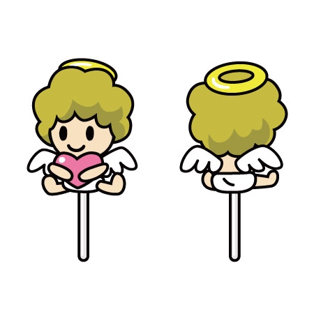taa ()さんのスマホ関連グッズのデザイン　赤ちゃん天使への提案