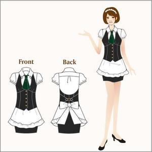kusada ()さんの秋葉原メイド喫茶用　メイド服デザインへの提案