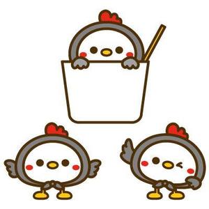 yumikuro8 (yumikuro8)さんの歩き食べしたくなる　テイクアウトカップ用　かわいいキャラクター　SNS受け　への提案