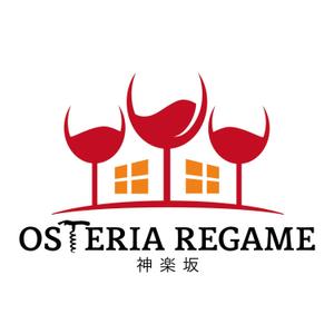 さんの「ＯＳＴＥＲＩＡ　ＲＥＧＡＭＥ　神楽坂」のロゴ作成への提案