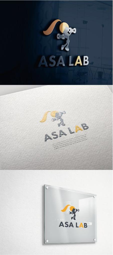 アズカル (azukal)さんの女性専用のトレーニングジム「ASA LAB」のロゴへの提案